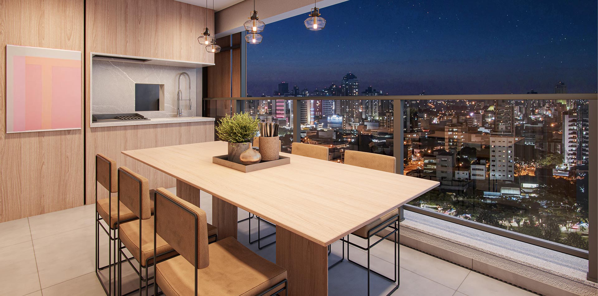 TERRAÇO DO APTO DE 85M²